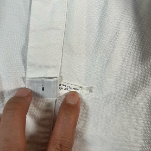 Vintage polo Ralph Lauren white embroidered logo button down shirt - Picture 10 of 11